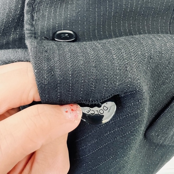 $1475 DOLCE & GABANNA Virgin Wool Blazer Suit Coat 48 NWT - Picture 3 of 12